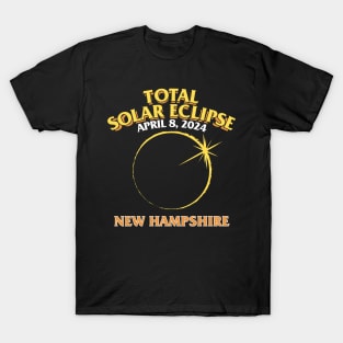 Total Solar Eclipse 2024 - New Hampshire T-Shirt